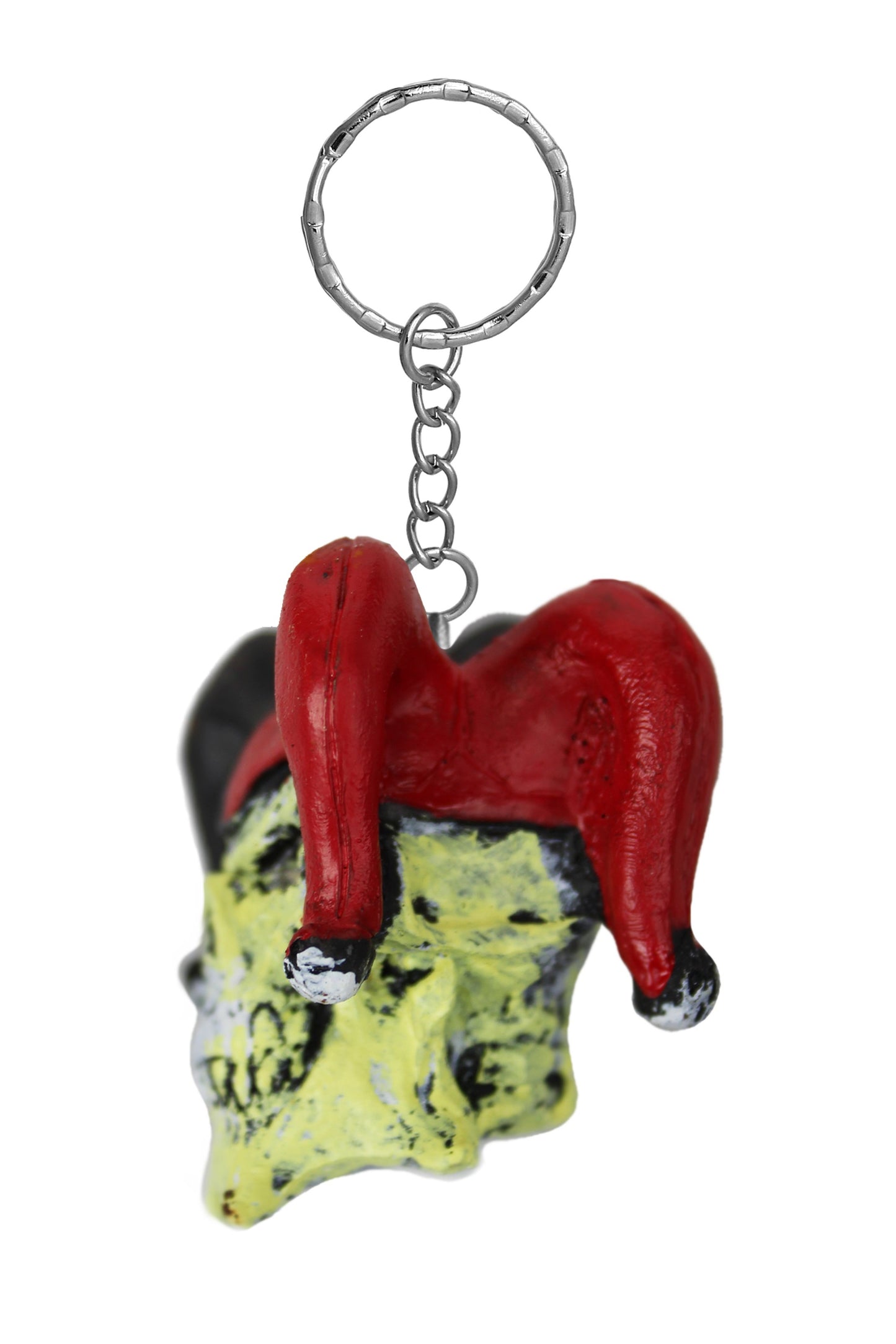 Jester Skull Key Chain