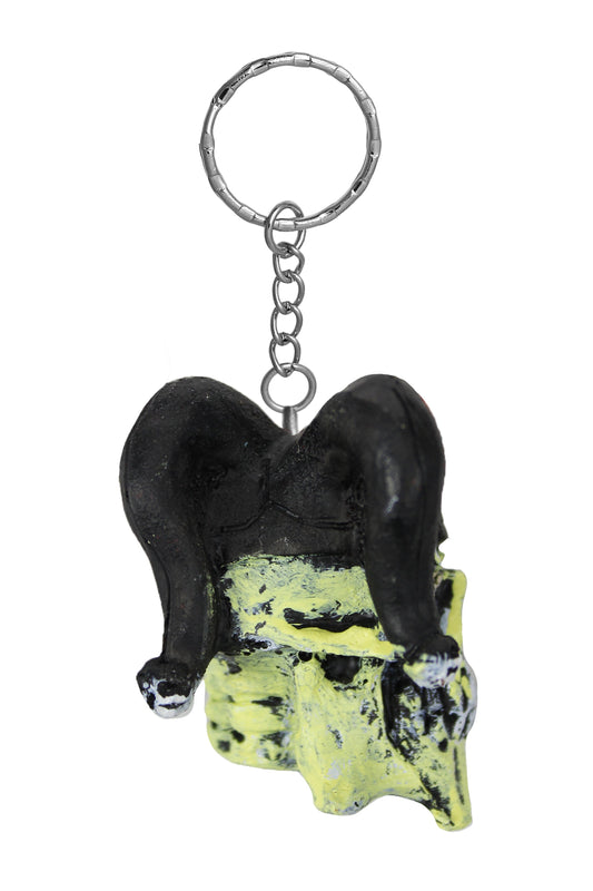 Jester Skull Key Chain
