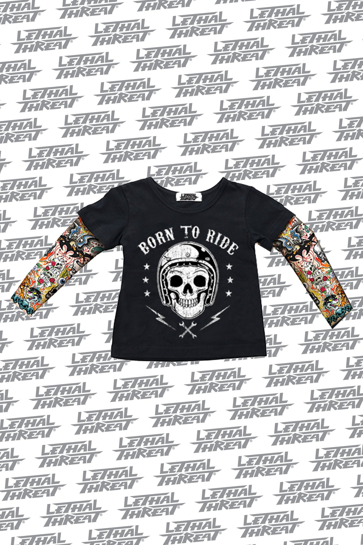 Born to Ride Kid's Tattoo Sleeves