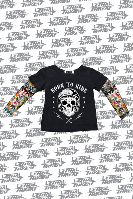 Born to Ride Kid's Tattoo Sleeves