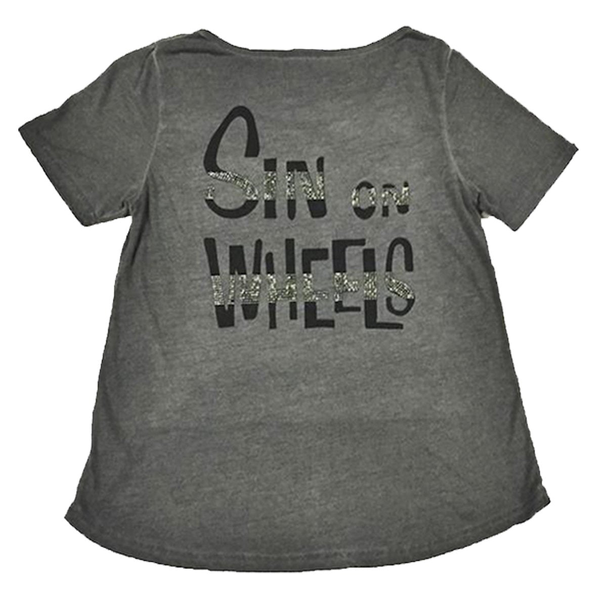 Sin on Wheels Scoop Neck Top