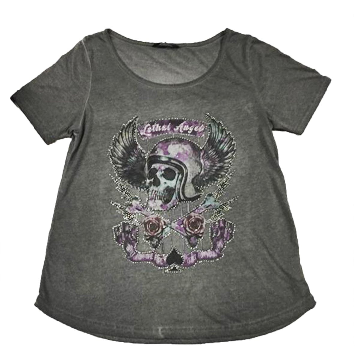 Sin on Wheels Scoop Neck Top