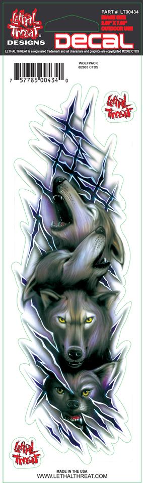 Wolf Pack Decal