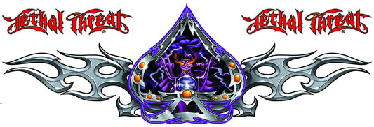 Night Rider Biker Decal