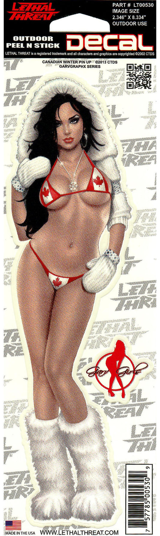 Canadian Winter Pin Up