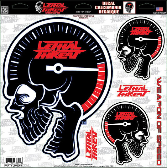 Weapons Of Speed Large Decal