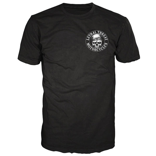 Loud Pipes Bandanna Skull Tee