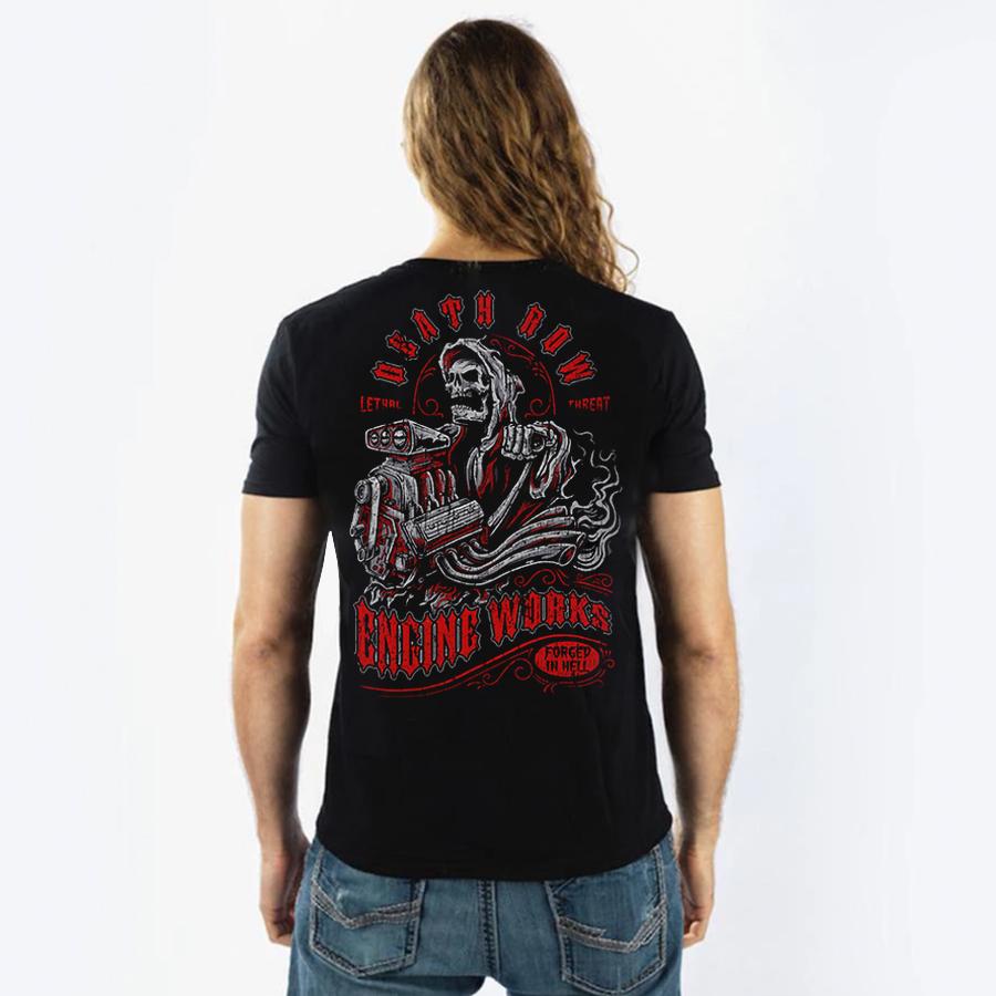 Death Row Engine Tee