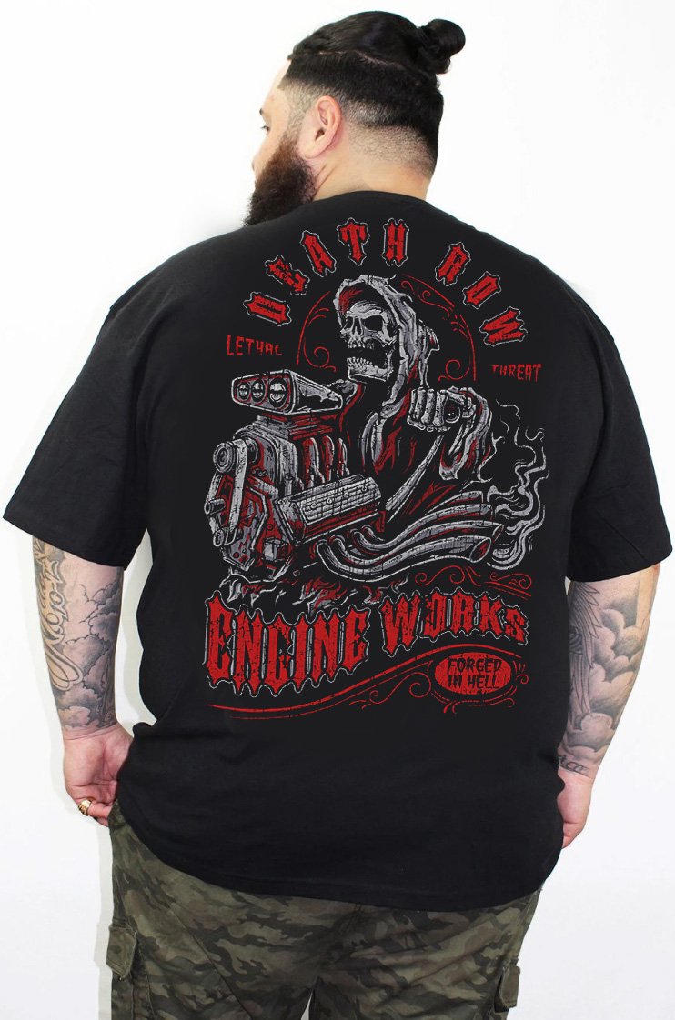 Death Row Engine Tee