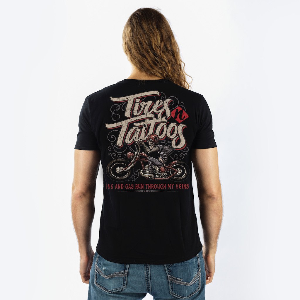 Tires N Tattoos Tee