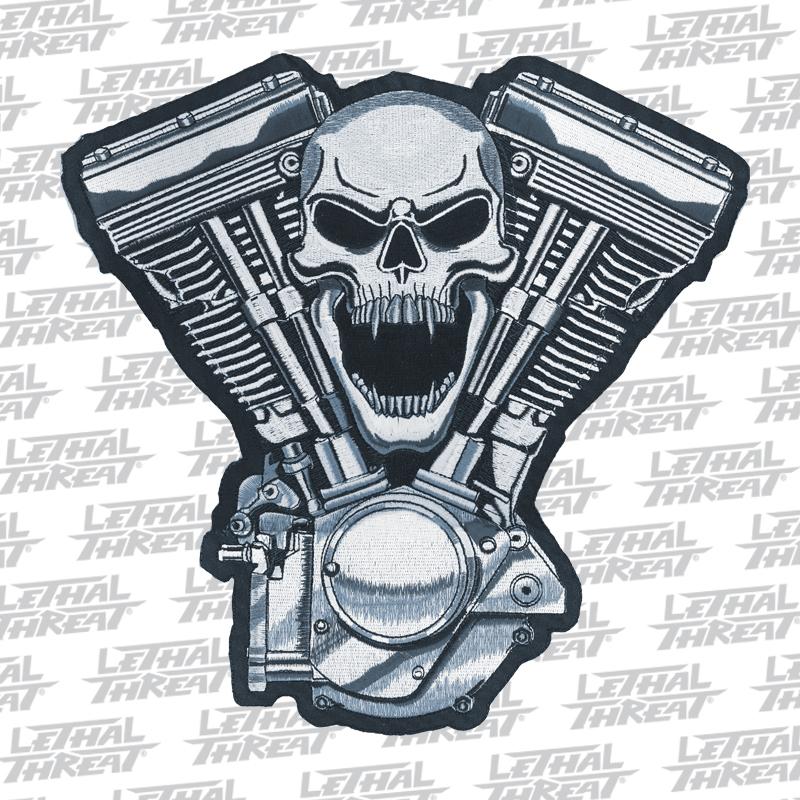 Skull Motor Large Patch