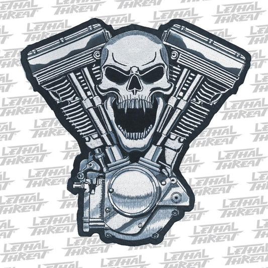 Skull Motor Large Patch