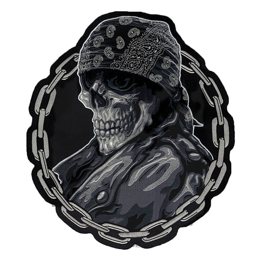 Biker From Hell Embroidered Patch