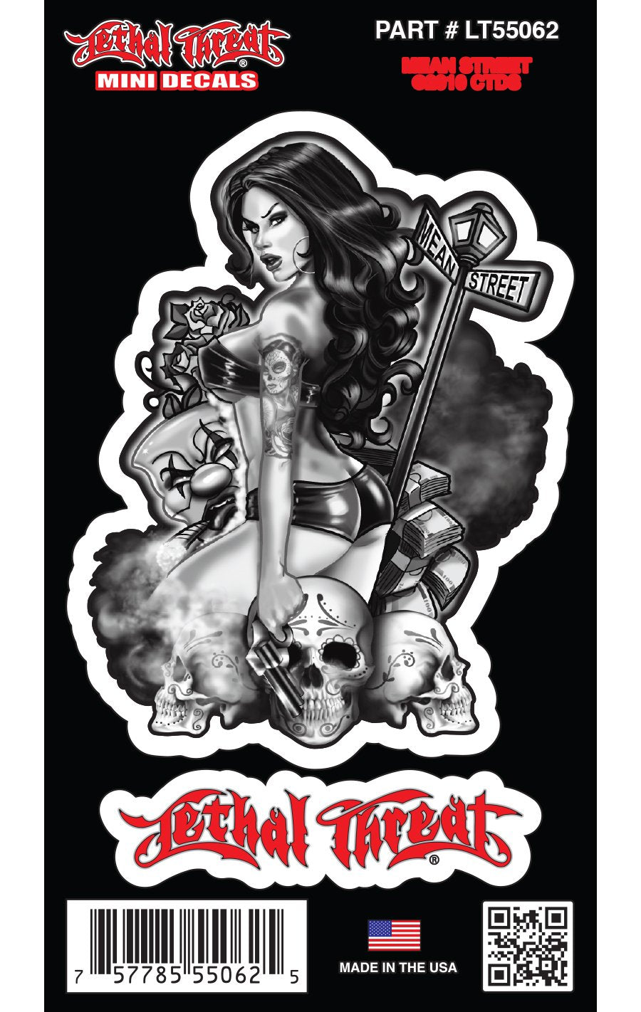 Mean Streets - Mini Decal