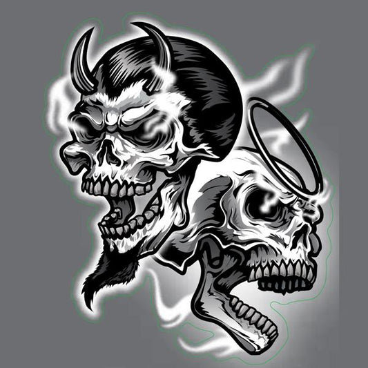 Evil n Good - Mini Decal