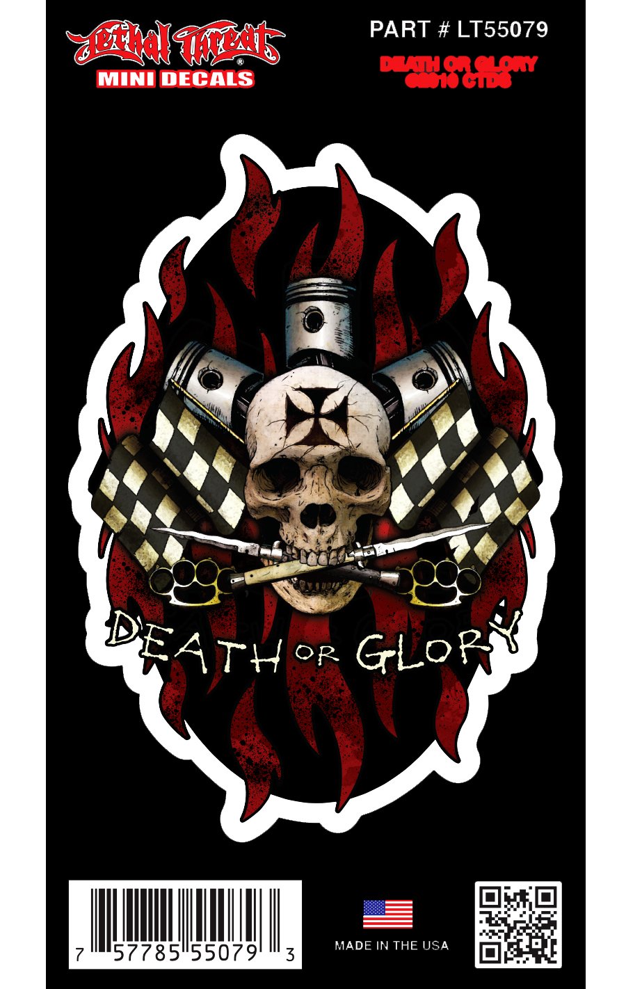 Death or Glory - Mini Decal