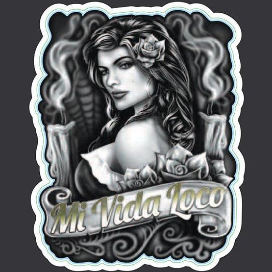 Mi Vida Loca - Mini Decal