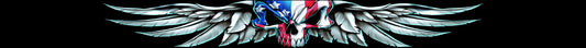 USA Wing Skull Visor