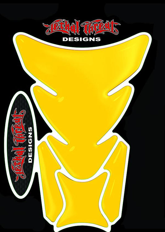 Yellow Chrome Tank Pad