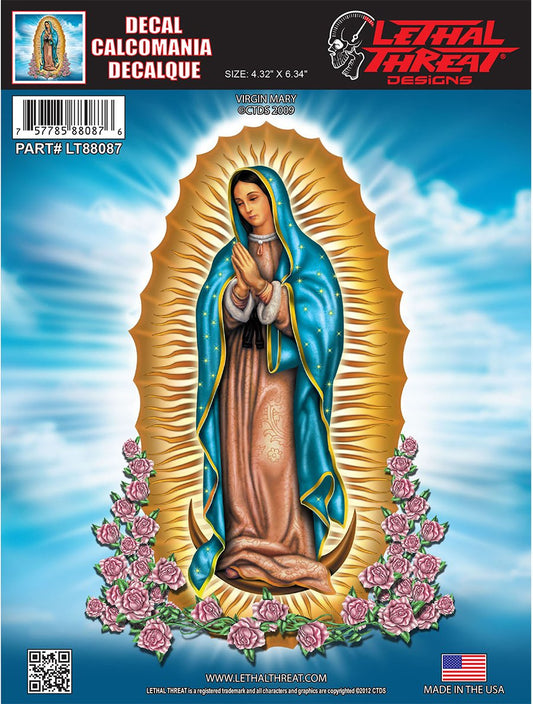 Virgin Mary Decal