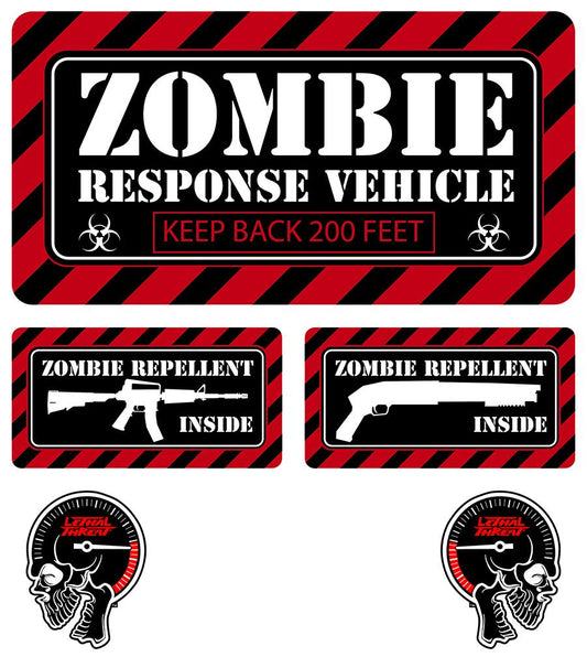 Zombie Response Vehicle Decal