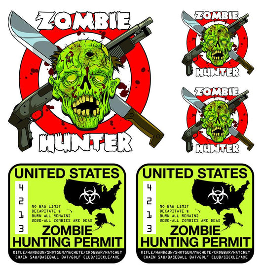 Zombie Hunter Kit Decal