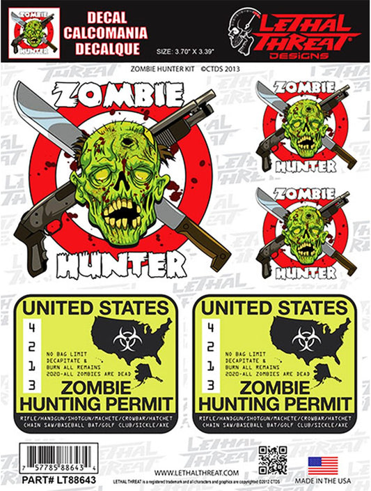 Zombie Hunter Kit Decal