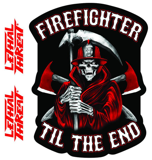 Fireman 4 Life Decal