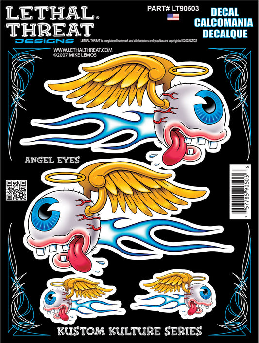 Angel Eyes Decal
