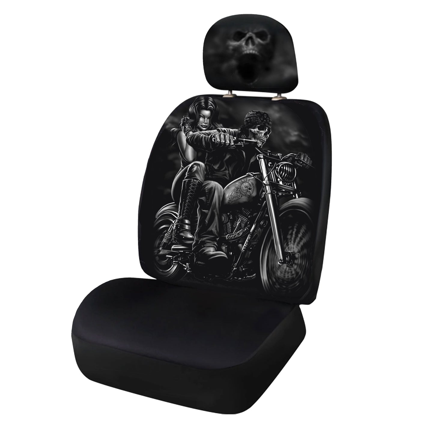 Highway to Hell Seat Cover