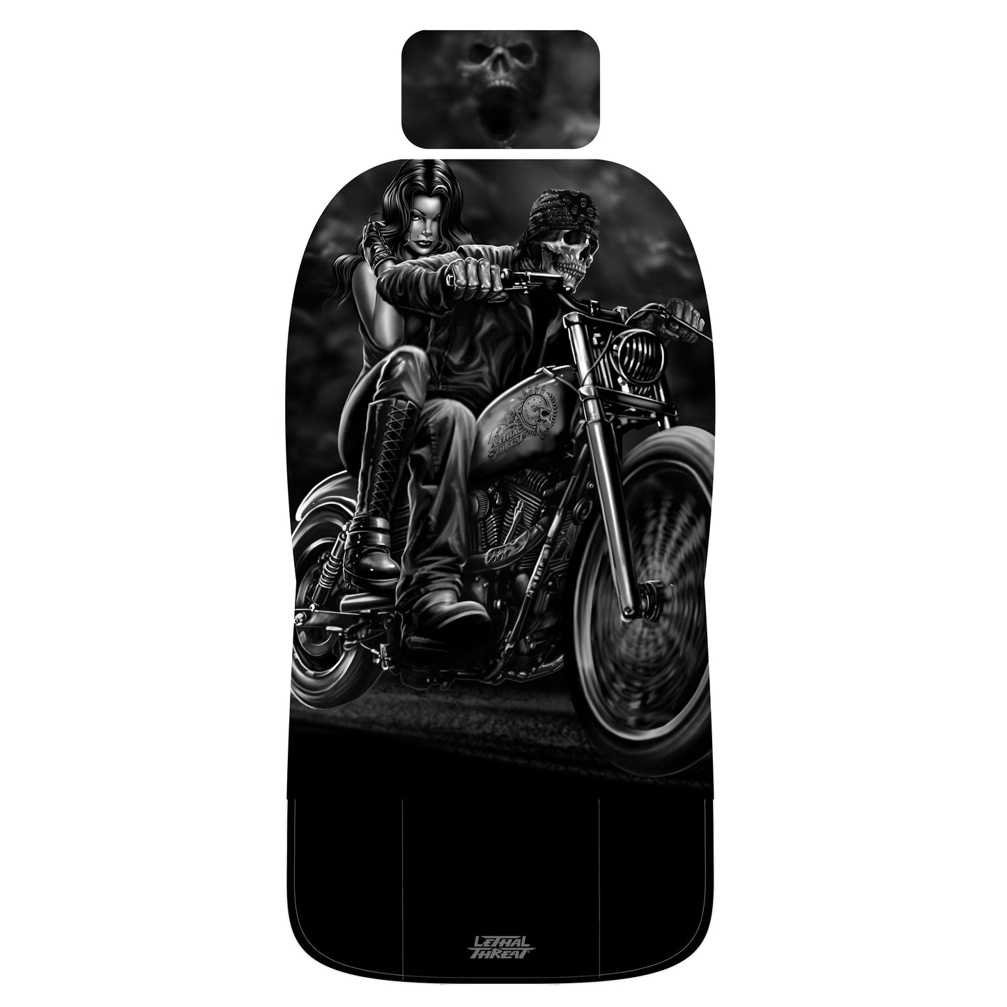 Highway to Hell Seat Cover