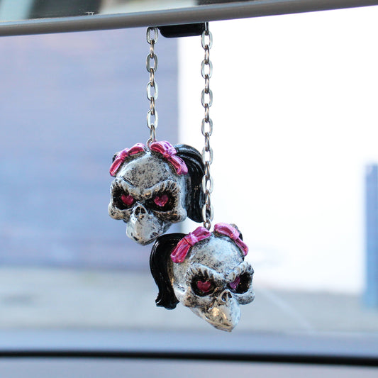 Girl Skulls Danglers