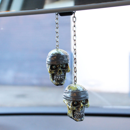 Bandana Skull Danglers
