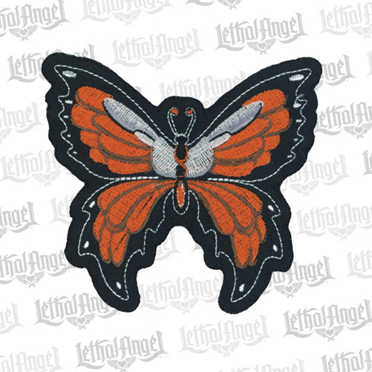 Orange Butterfly Mini Patch