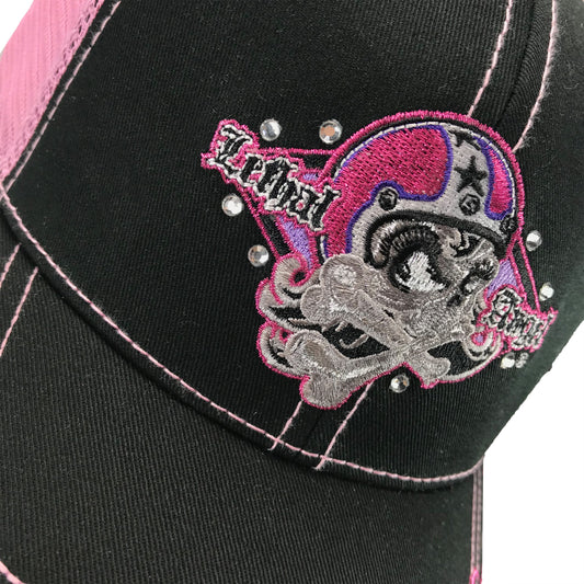 Girl Biker Skull Hat (Limited Edition)