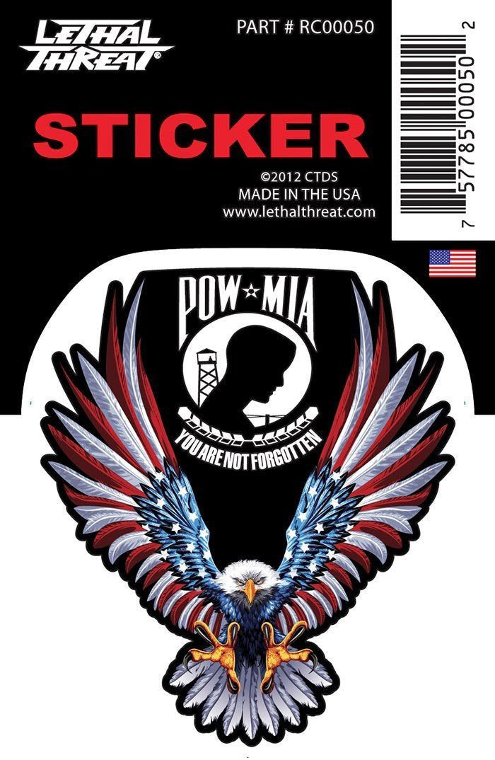 Rude & Crude Decal: POW/MIA