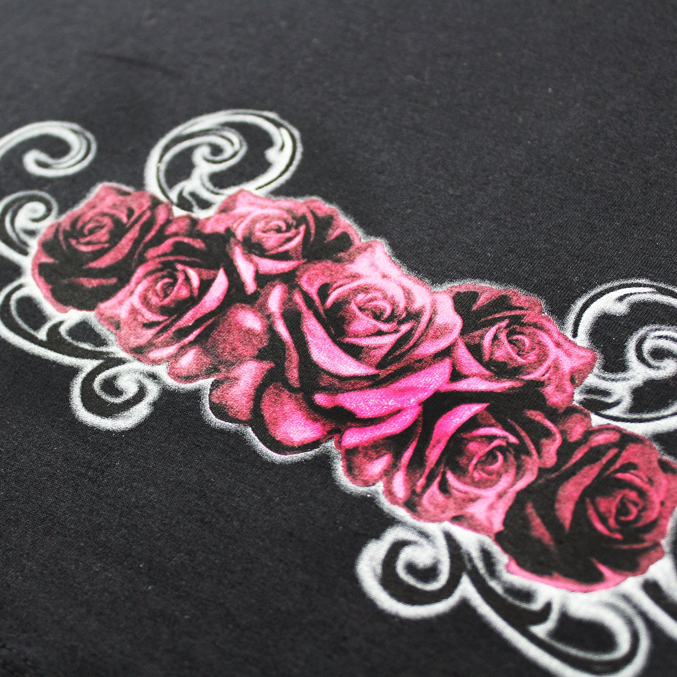 Red Catrina V Neck Tee
