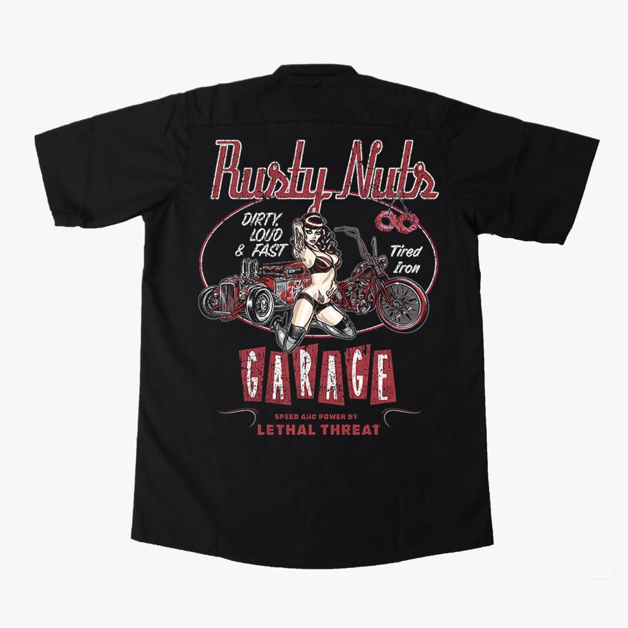 Rusty Nuts Printed Workshirt