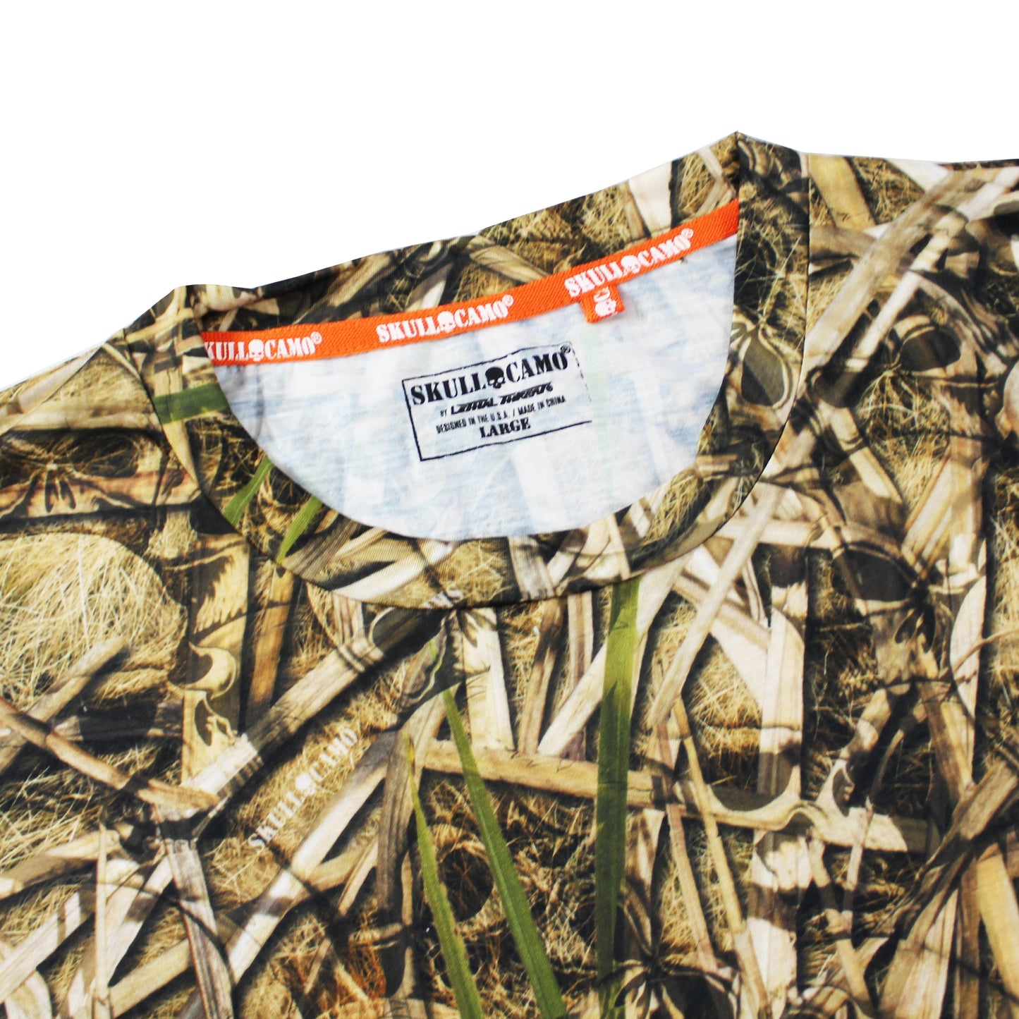 Sawgrass Skull Camo T Shirt