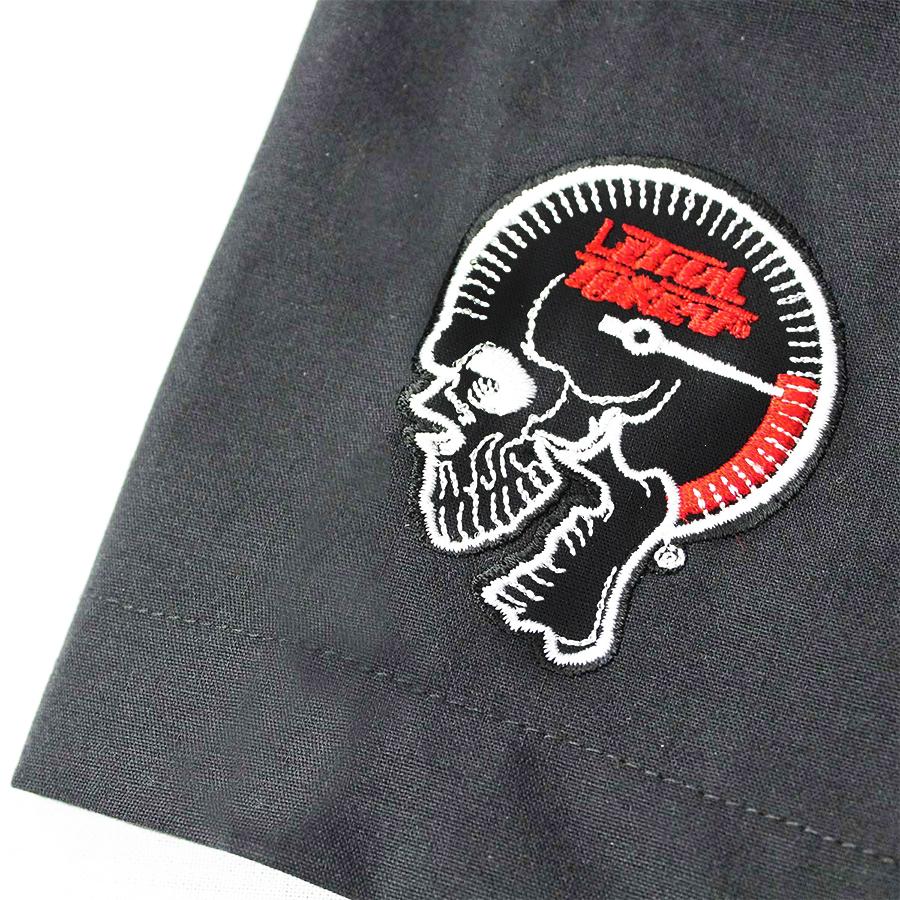 Sparkly Plugs Embroidered Work Shirt