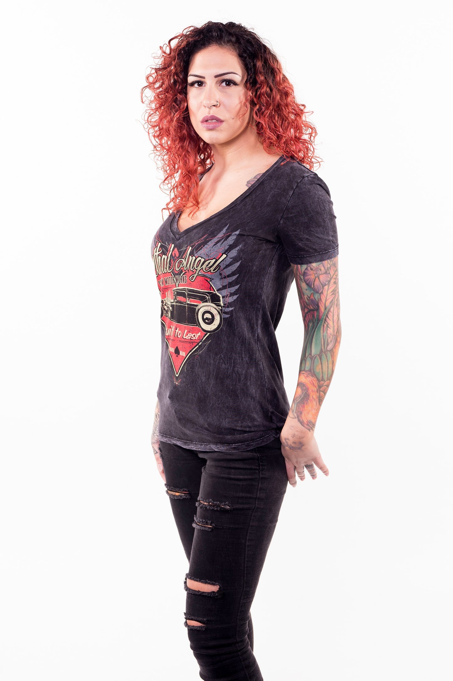 Built To Last V-Neck Tee