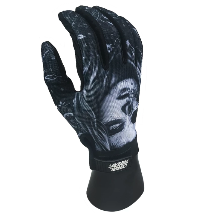 Half Skull Hand Gloves
