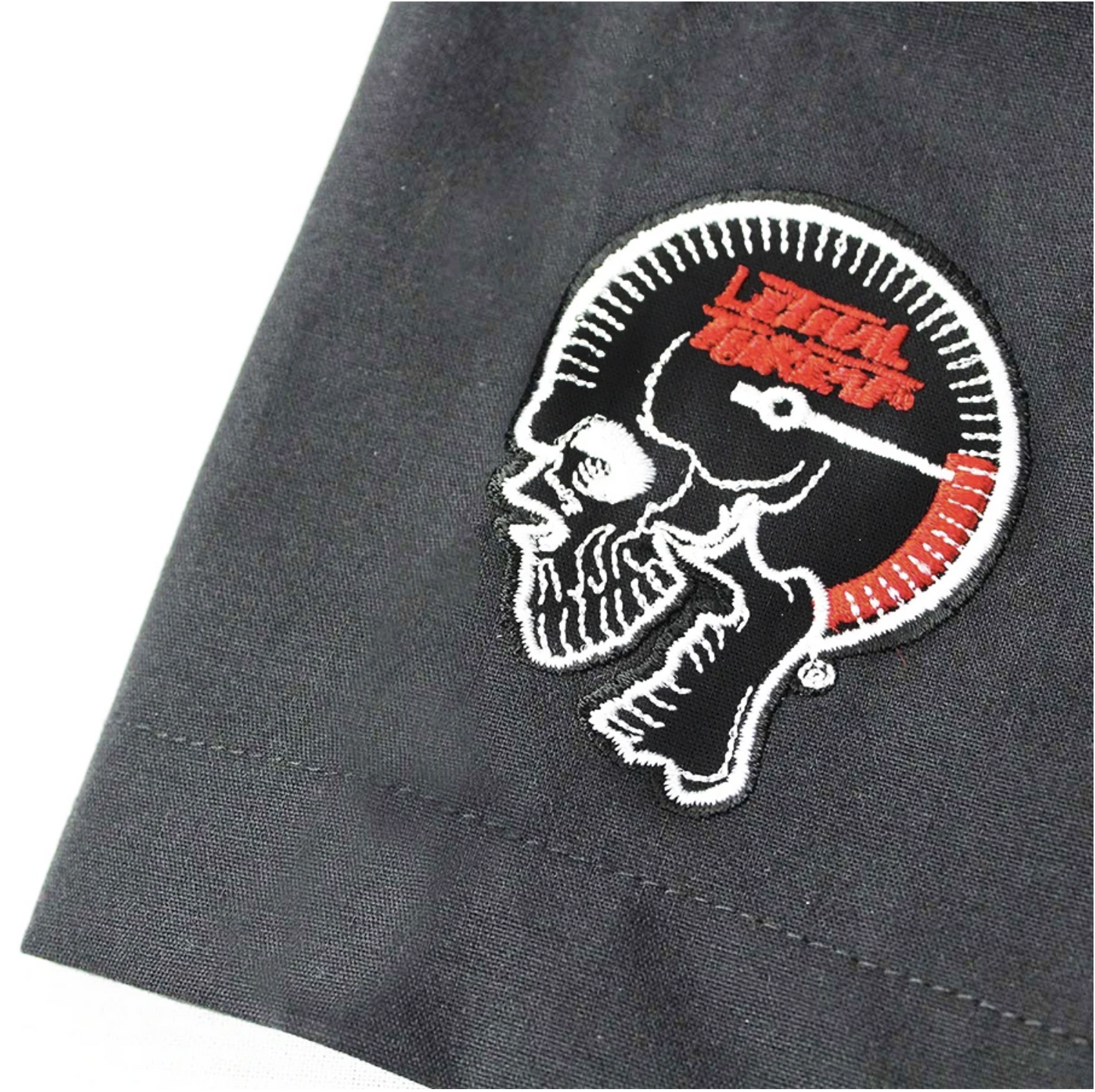 Aces High Monster Embroidered Work Shirt