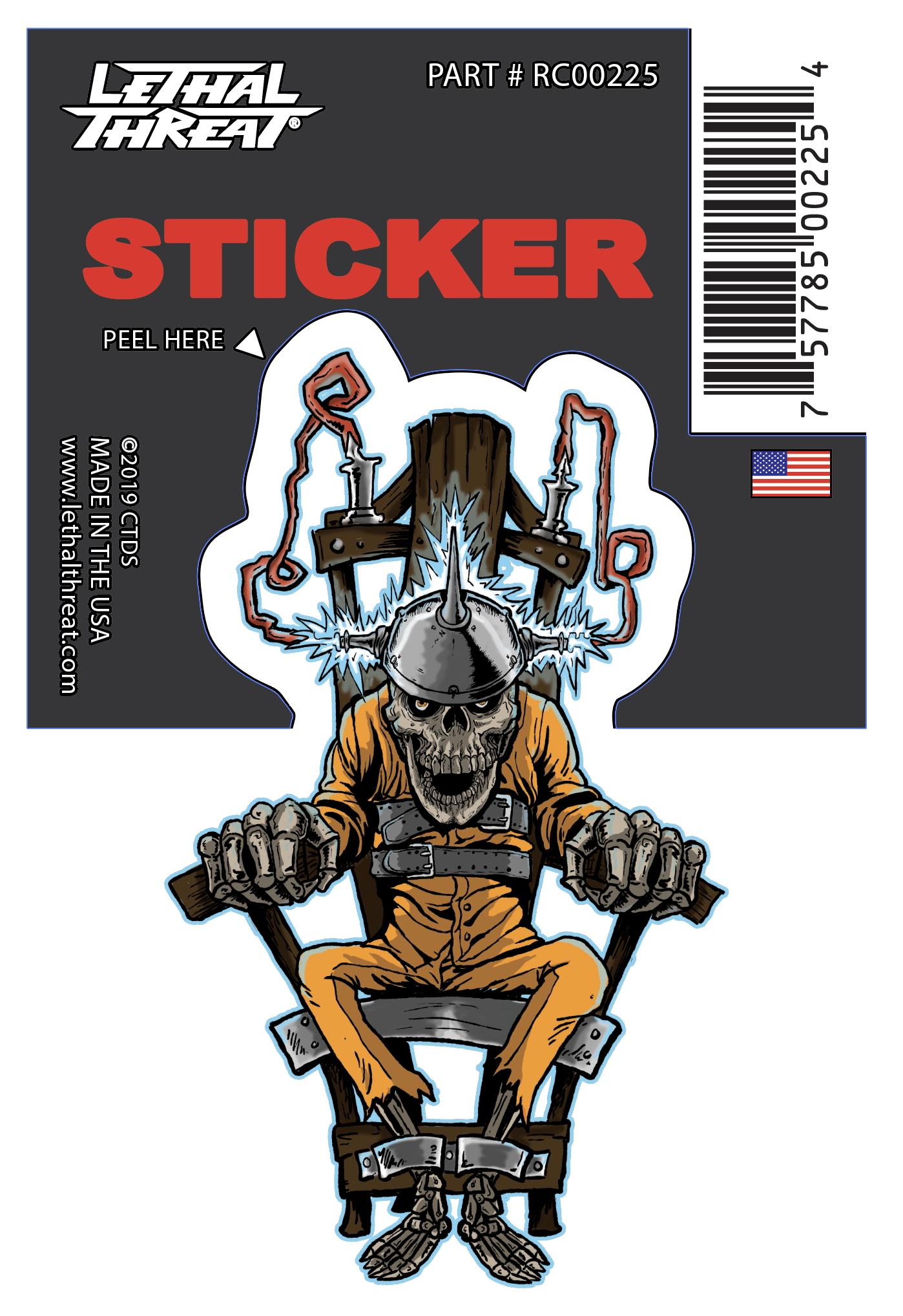 Rude & Crude Decal: Ride The Lightning