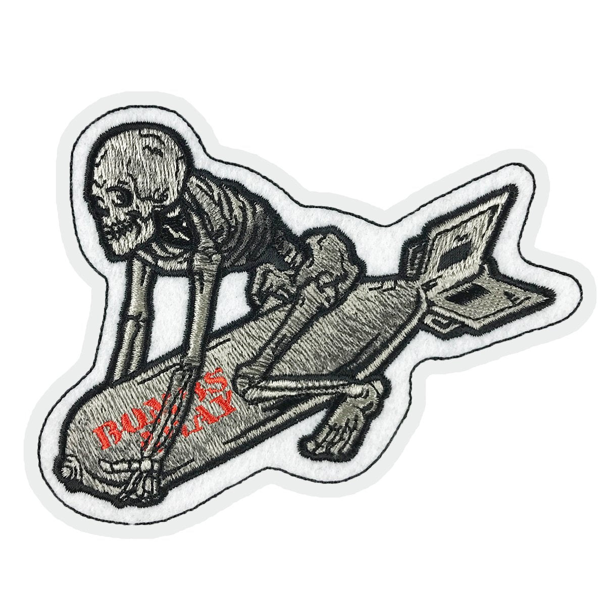 Bone Squad Skeleton Embroidered Patch