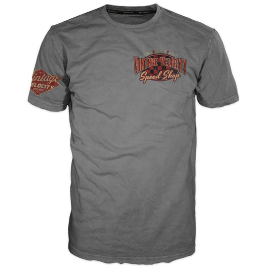 Vintage Velocity Hot Rod Speed Shop Tee