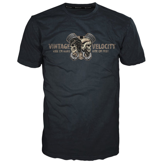 Vintage Velocity Biker Vs Hipsters Tee