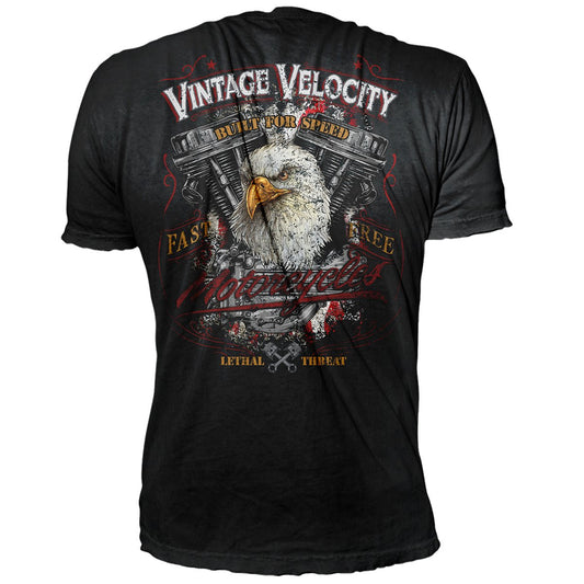Vintage Velocity Eagle Motorcycle Tee