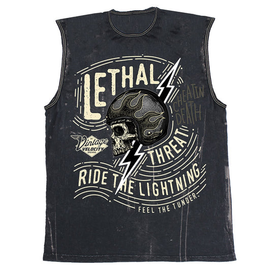 Vintage Velocity Ride The Lightning Tank Top