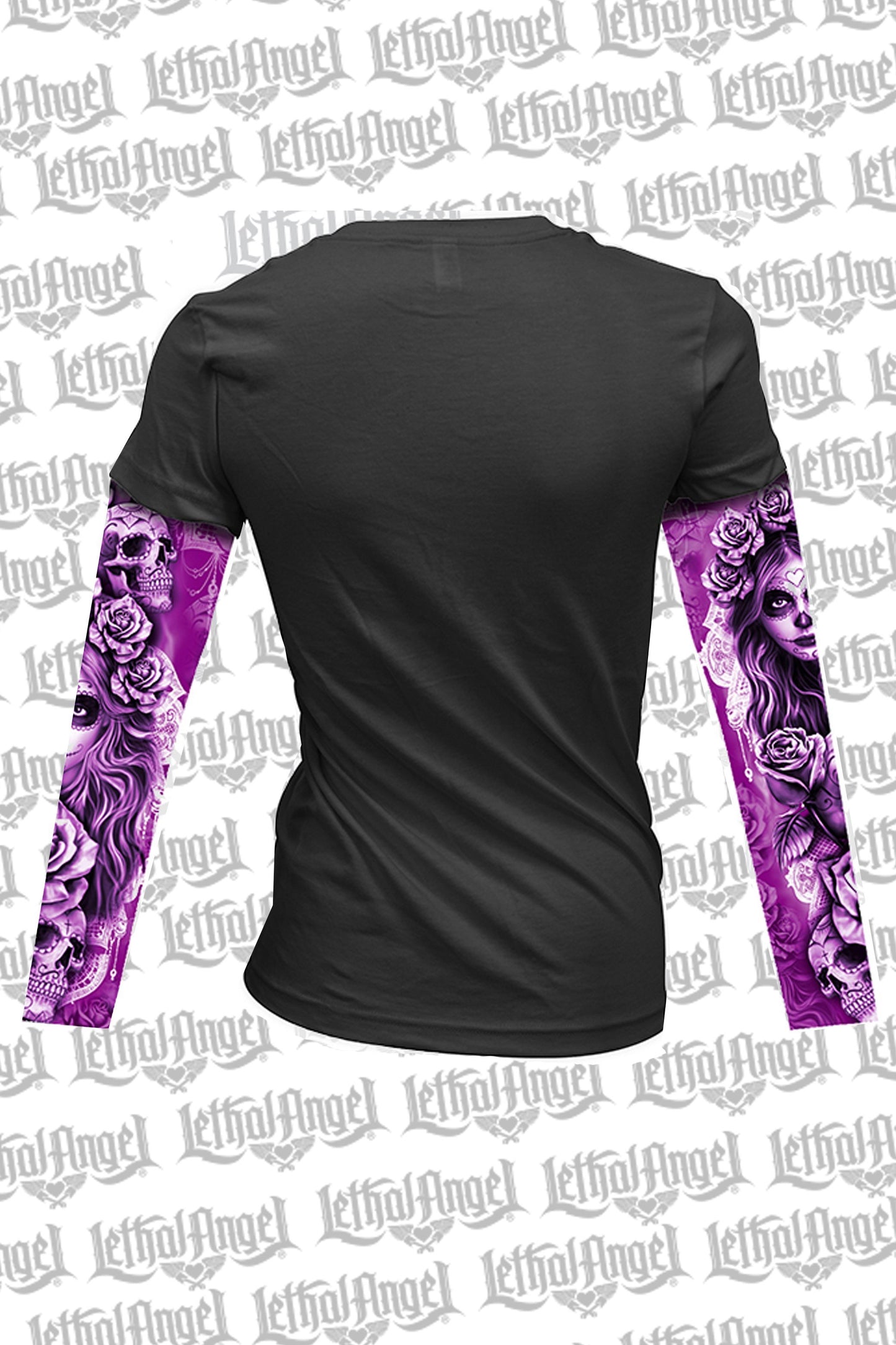 My Nightmare Tattoo Sleeve V Neck Shirt